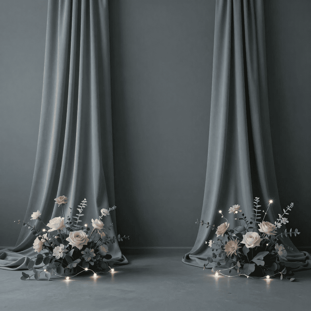 Corporate event photo zone